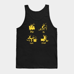 Per My Last Email Tank Top